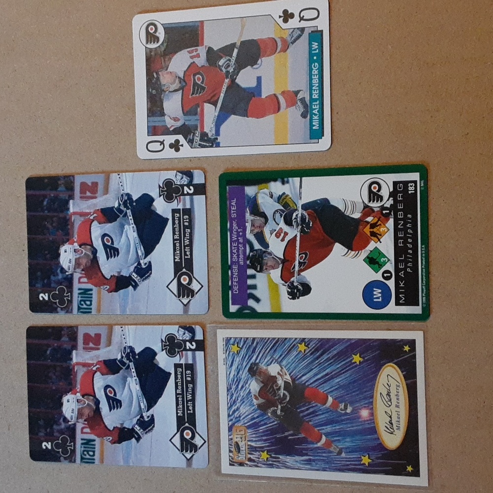 Mikael Renberg Flyers Hockey Cards & Sticker Collection - Picture 9 of 16